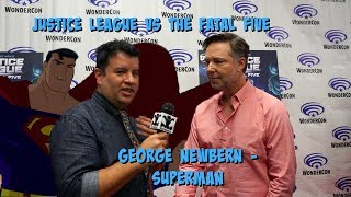 Justice League Vs The Fatal Five - George Newbern Talks Superman video