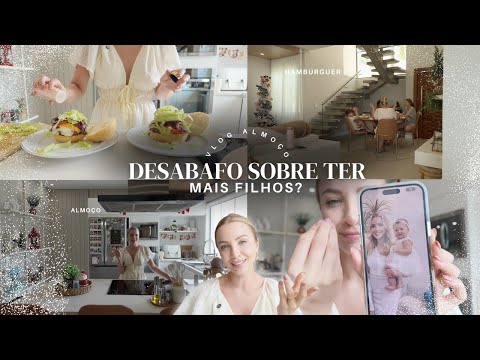 FAÇA O ALMOÇO COMIGO & DESABAFO SOBRE TER MAIS FILHOS 🥲