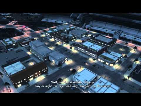 Xenoblade Chronicles X - Chapter 1 New Los Angeles: "Best Way To See NLA" 4 Districts Tour Cutscene