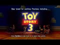 Stay Tuned For Exciting Previews Including Toy Story 3 Bumper