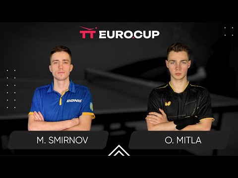 19:00 Mykyta Smirnov - Oleksii Mitla 01.11.2025 TT Euro.Cup Ukraine Star. TABLE 4