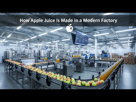 How Apple Juice Is Made in a Modern Factory (Full Process)