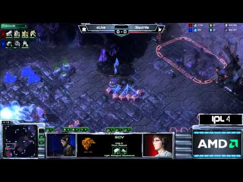Squirtle vs aLive - Game 1 - IPL4 Grand Finals Series 2 - StarCraft 2