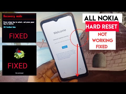 All Nokia 1+ 1.3/2.4/6.2/7.2/8.3 (C1,C2,C10,C20,C30,G10,G20) Hard Reset 2023| Recovery Mode Not Work