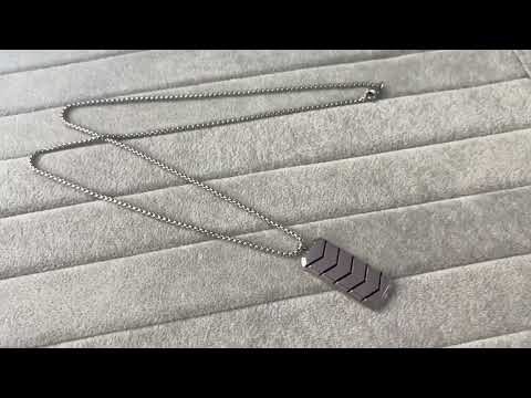 Silver brass fancy men's pendant