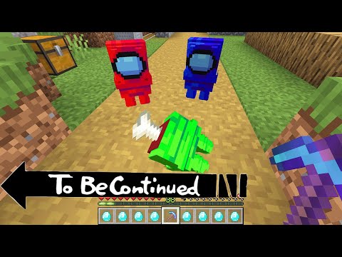 MINECRAFT BUT IT'S AMONG US | FUNNY COMPILATION BY SCOOBY CRAFT TO BE CONTINUED BEST