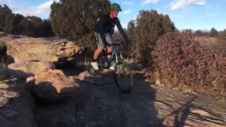 So many fun lines on this trail, keep your eyes open! Thanks Mark for the spot!