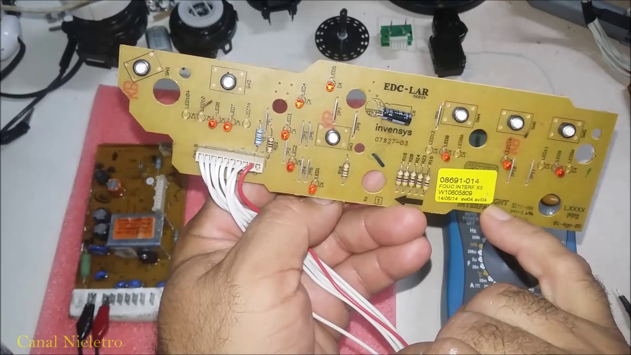 74- Lavadora Brastemp queimando placa de  potência resposta