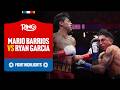 WORLD CHAMPION STATUS Mario Barrios Vs Ryan Garcia Fight Highlights