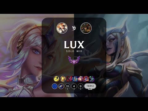 Lux Mid vs Cassiopeia - EUW Master Patch 14.8
