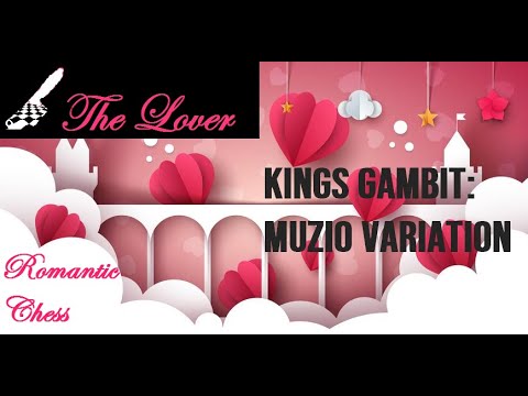 Romantic Chess in the Modern Era - Beautiful Kings Gambit!!