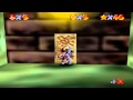 Super Mario 64 Walkthrough Course 6 Hazy Maze Cave