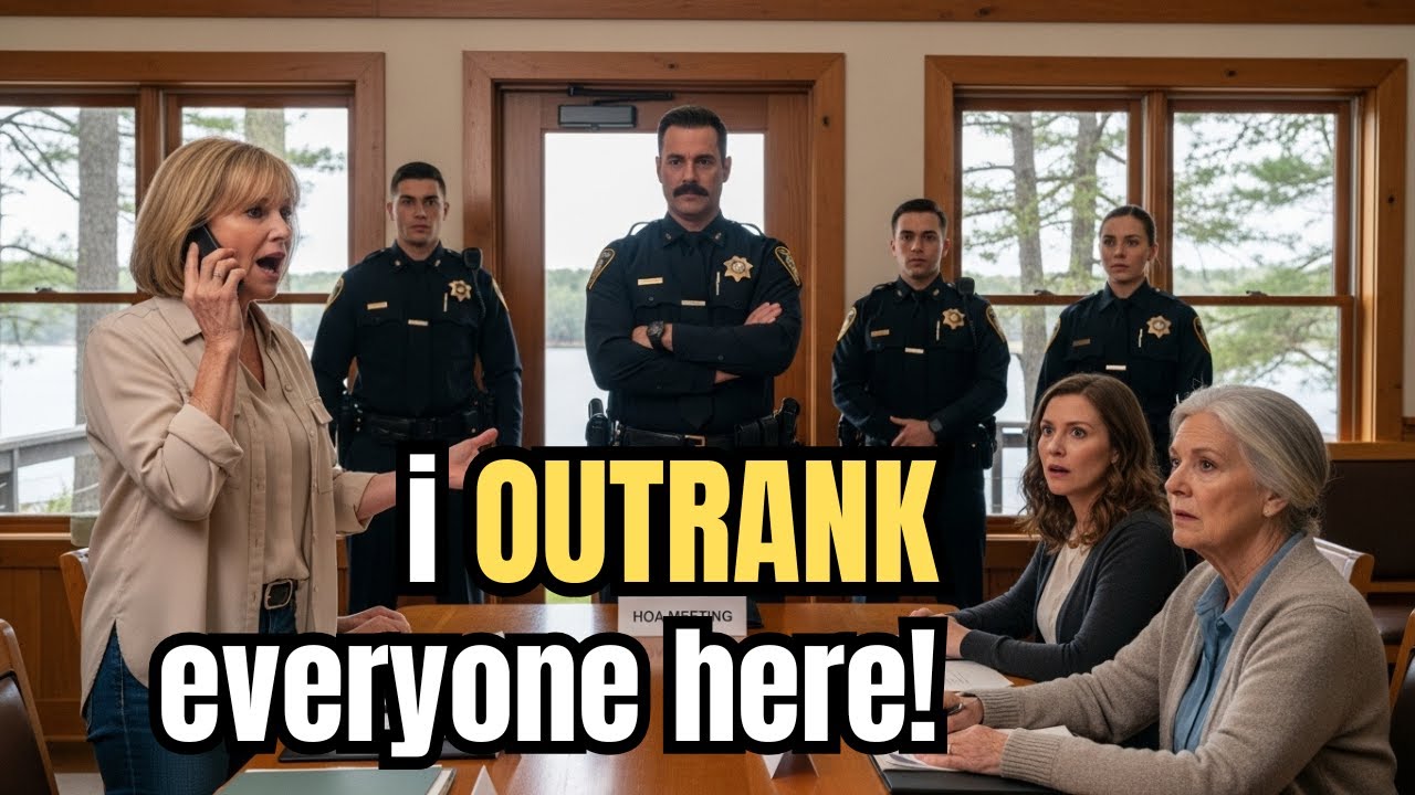 HOA Karen Called 911 When I Skipped Her Lake Ranch Meeting—She Had No Idea I’m the New Police Chief!