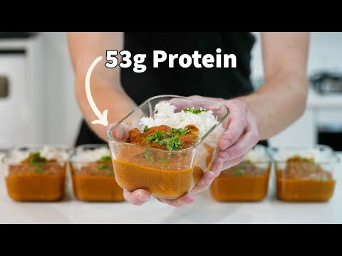 How to Meal Prep Butter Chicken | Easy and Delicious Recipe for Busy Weekdays!