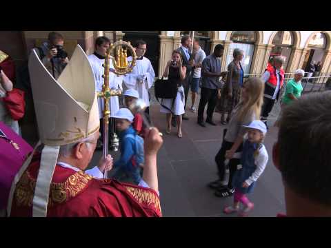 Kiliani-Wallfahrt für die Kleinsten - katholische Kindergärten pilgern nach Würzburg