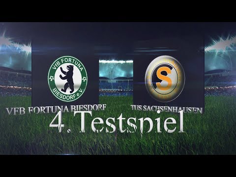 [4.Testspiel] VfB Fortuna Biesdorf - TUS  Sachsenhausen