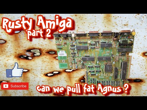 Rusty AMIGA  Part 2. Can we pull fat Agnus?