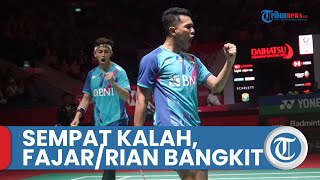 Sempat Kalah, Fajar/Rian Comeback di Gim Kedua dan Ketiga Saat Hadapi Wakil Taiwan