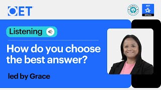 Class with SGR Focus Training: OET Listening B – How Do You Choose the Best Answer?
