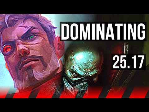 JAYCE vs URGOT (TOP) | Quadra, Comeback, Dominating | KR Master | 25.17