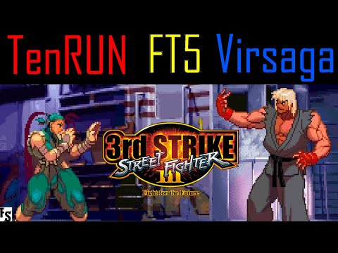 Street Fighter III: Third Strike - TenRUN [Ibuki] vs Virsaga [Ken] (Fightcade FT5)