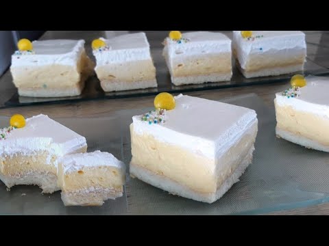 LEDENO NEBO Jeftin Kremasti Kolač od samo par sastojaka koji se TOPI u ustima Recept je na žlice 🥄