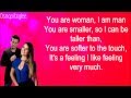 You Are Women, I Am Man lyrics - Glee Cast ...