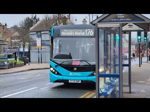 *NEW* Arriva Kent 4146 (YY75 DWP) *ADL Enviro200 MMC* on route 176 to Walderslade 21/12/25