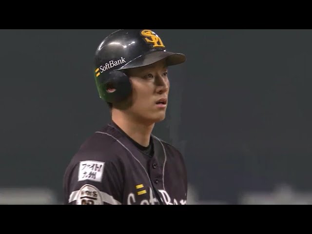 【4回表】好調ホークス・上林!! 左中間を真っ二つに割るタイムリー3ベース!! 2018/9/20 F-H