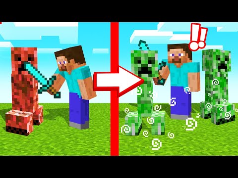 Jelly - TOUCH MOB = MULTIPLY In MINECRAFT!
