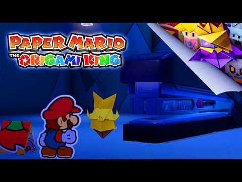 Paper Mario The Origami King Part 23 Stapler Boss Battle Gameplay Walkthrough