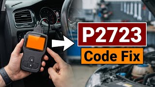 dtc p2723 quickly Fix