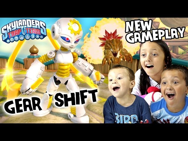 Skylanders Trap Team Gear Shift New Wildfire Upgrades Gameplay