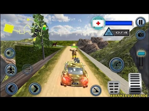 US Army Robot Transport Truck Driving Android Gameplay