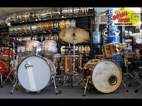 Gretsch USA Custom vs. DW Jazz Series - The Drum Shop North Shore