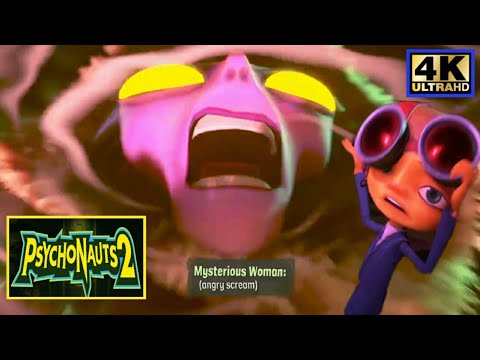 PSYCHONAUTS 2 Walkthrough 4K 60FPS PC No Commentary gameplay