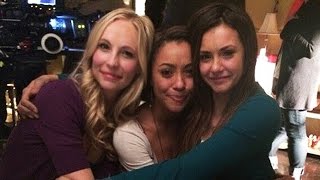 Nina Dobrev Crying Goodbye to