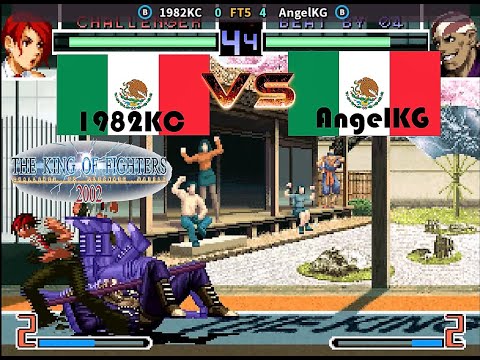 FightCade 2 King of Fighters 2002 - ▶ 1982KC VS AngelKG - Top Players [FT5]