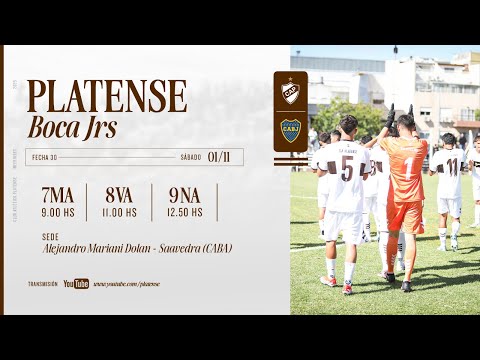 Platense vs. Boca Juniors - Torneo Juveniles LPF 2025