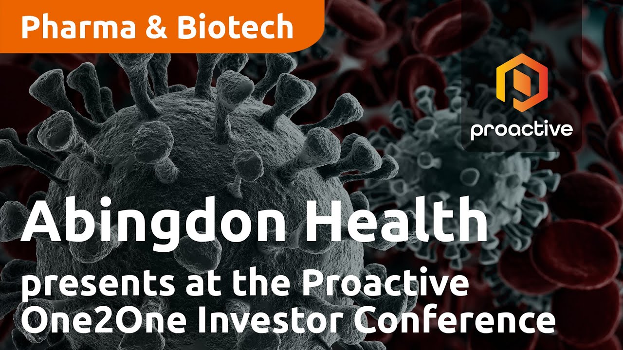 Abingdon Health present at the Proactive One2One Investor Conference - January 11th