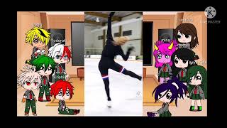 MHA react to y/n ice skating (GACHA CLUB)part8