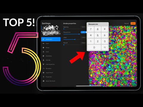 Procreate 5 Beta: Top 5 Features in the NEW Brush Studio!