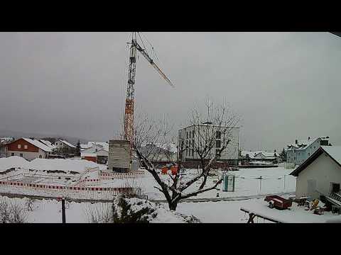 Timelapse 03. Februar 2019 | 4K | Simbach am Inn | Blick auf Motel-Inn