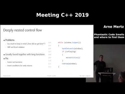 Phantastic Code Smells and where to find them - Arne Mertz - Meeting C++ 2019