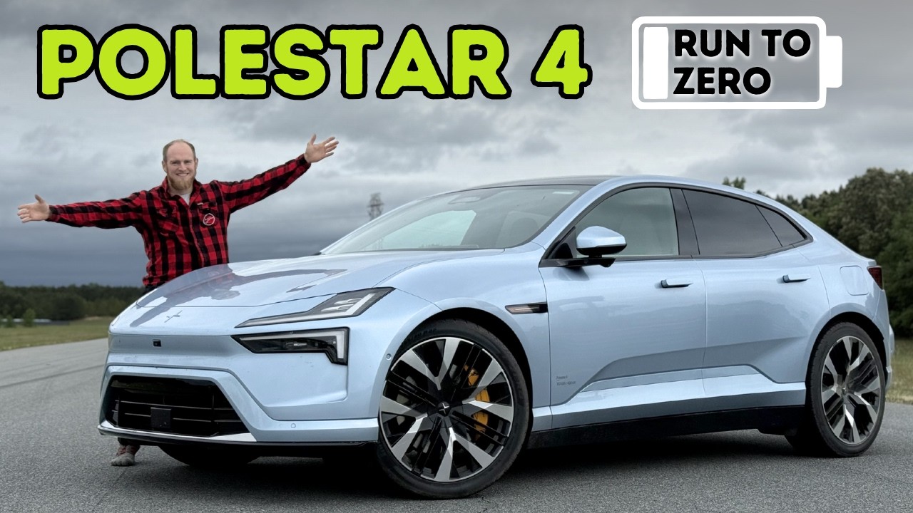 I Drove This Polestar 4 Until It Died! Run 2 Zero Challenge