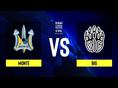 Monte vs. BIG - Map 2 [Ancient] - IEM Brazil 2023 Europe CQ - Upper bracket