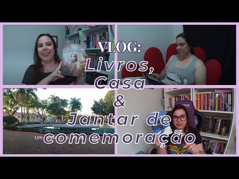 VLOG #2: LIVROS, CASA E JANTAR DE COMEMORAÇÃO! | Natália Donatto