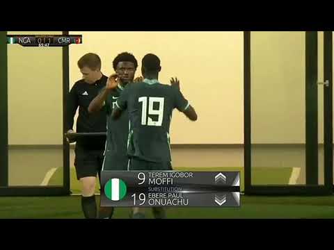 Terem Moffi vs Cameroon I FC Lorient forward makes Super Eagles of Nigeria debut