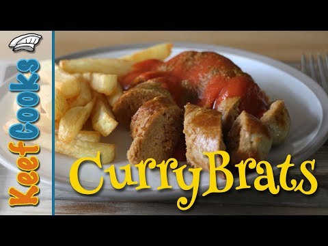 CurryBrats - Homemade Bratwurst with Currywurst Flavour