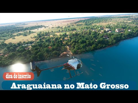 Voando em Araguaiana no Mato Grosso no MSFS 2020